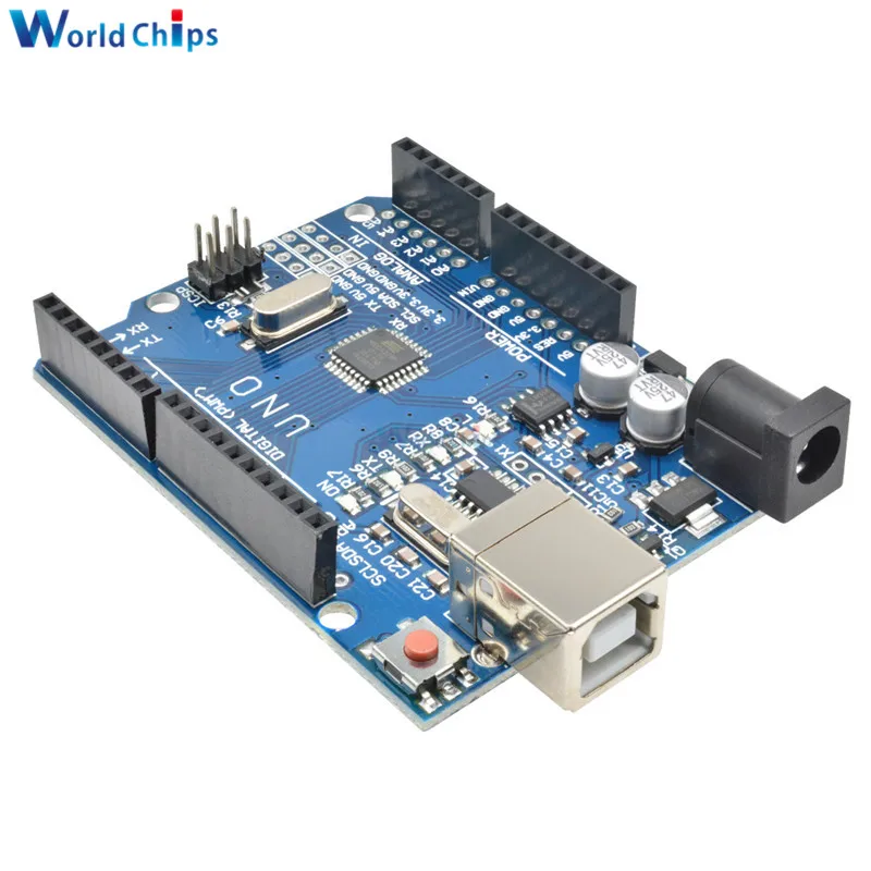 Плата драйвер UNO R3 ATmega328P 16 МГц CH340 CH340G USB Type B|uno r3|usb modulemodule board |