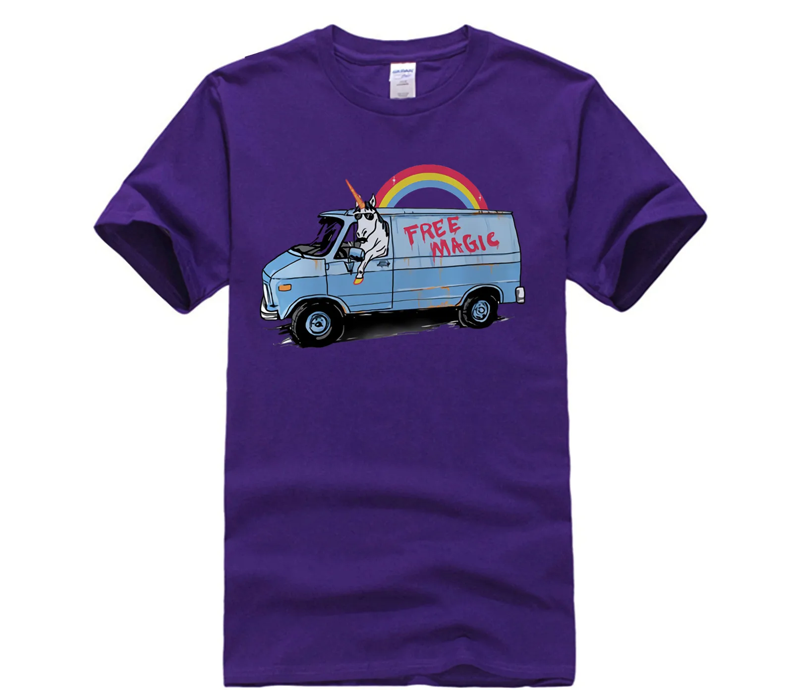 

Stile di estate Harajuku Unicorn Cartoon T Shirt Donna Manica Corta O Collo Kawaii Top Del Fumetto Summer Fashion t shirt