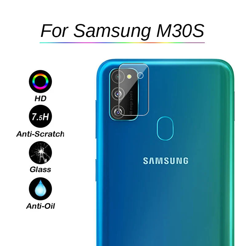 Защитное стекло для Samsung Galaxy M30s закаленное задней камеры m30s прозрачная