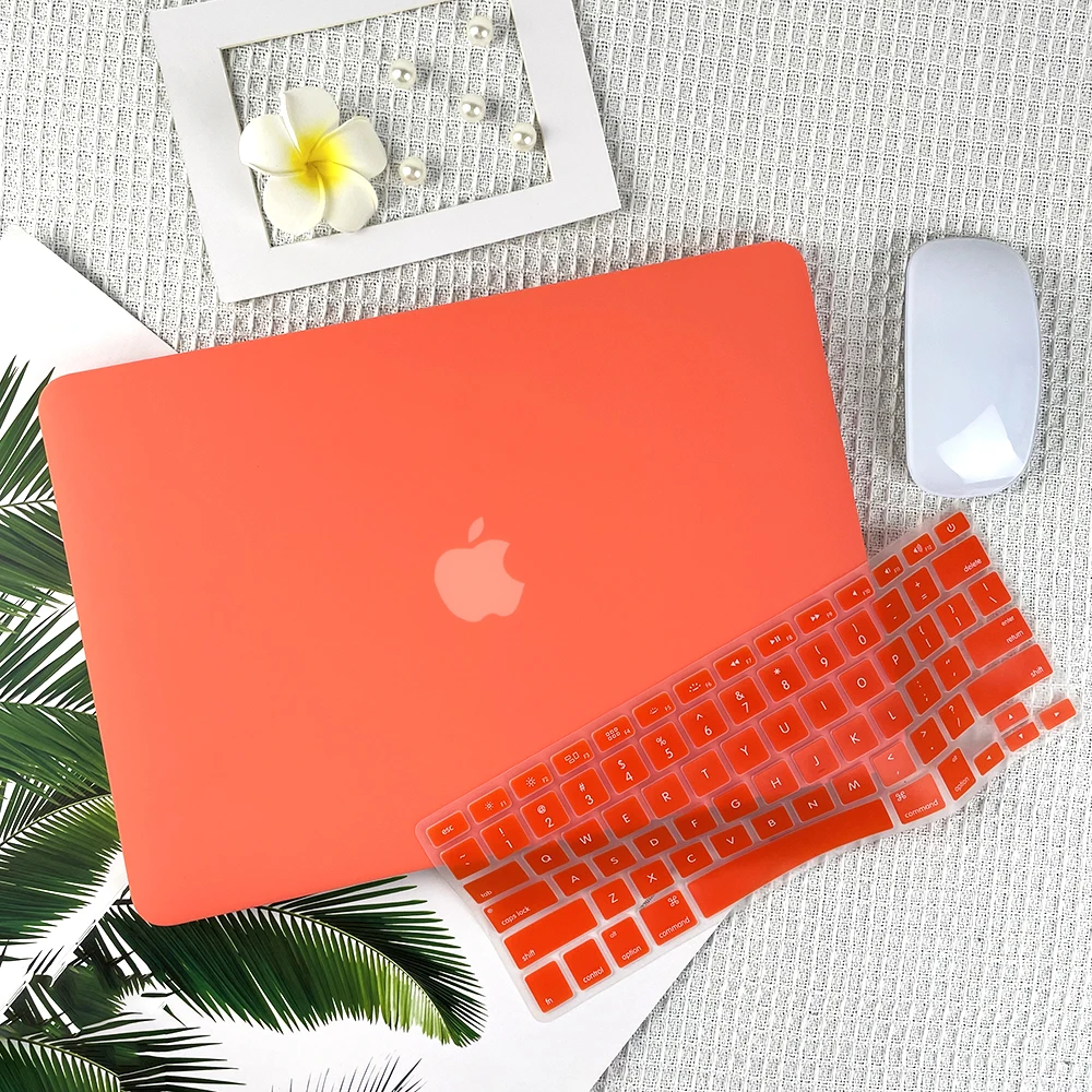 

Матовый Жесткий чехол для Apple MacBook Air Pro Retina M1 13 дюймов A2337 A2338 A2289 A2251 A2179 чехол + кожа для клавиатуры того же цвета