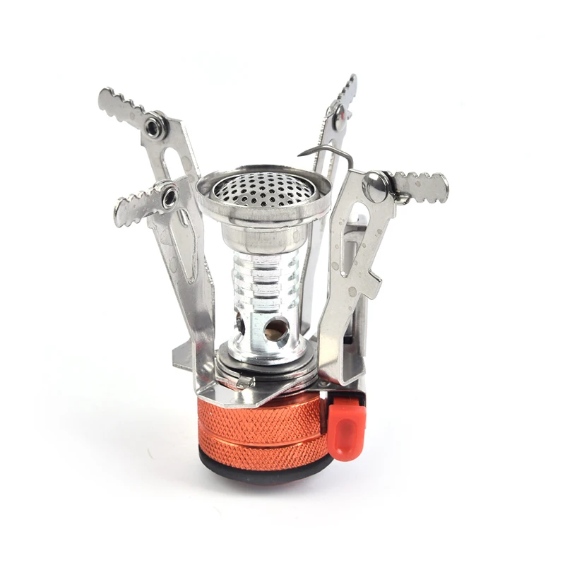 

Mini Folding Outdoor Gas Camping Stoves Furnace Cooking Picnic Stoves Cooker Burners With Adjustable Stainless Steel Furnace