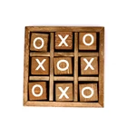 1 Набор деревянных взаимодействие между родителями и детьми развивающихся умная головоломка игры XO для детей крестики и игра доска