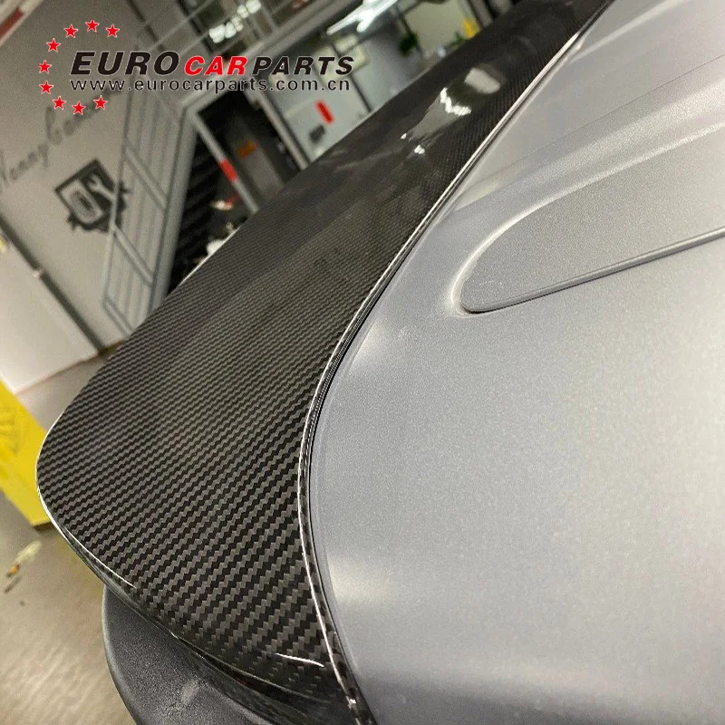 Заднее крыло и задний спойлер mstyle w464 g500 g550 g350d g63 g65 подходит для 2018-2021y сухое углеродное волокно Материал багажник губа
