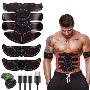 abs stimulator muscle toner ems abdominal toning belt training body fitness shaping muscle stimulator men women arm leg trainer free global shipping