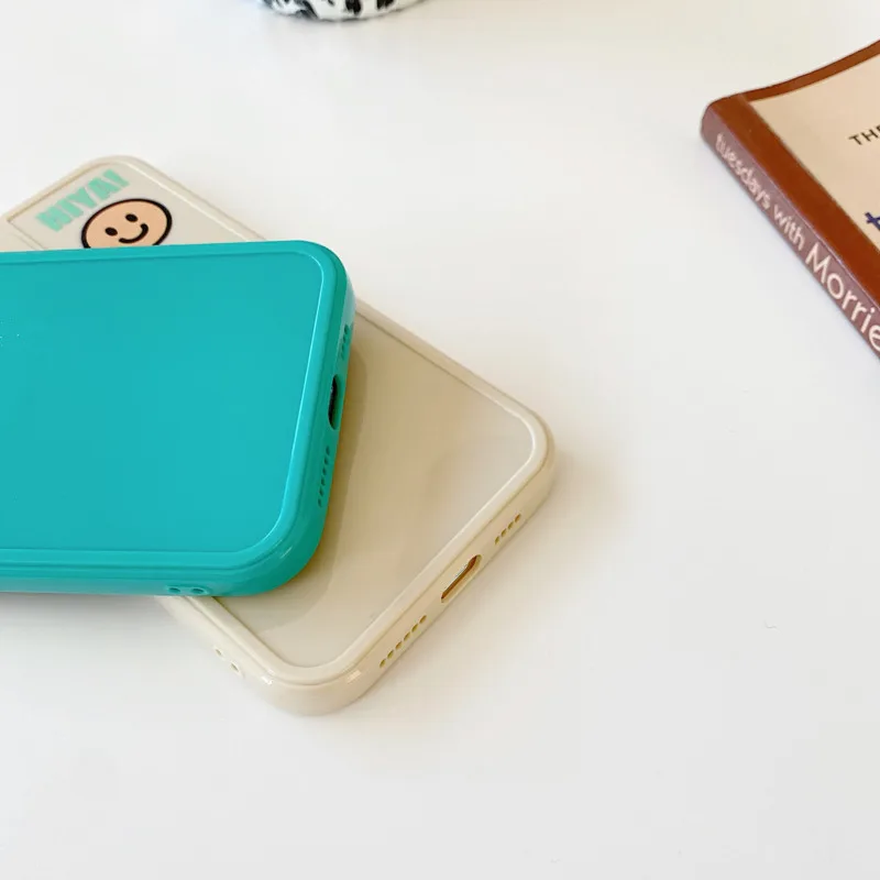 

Fashion Simple and personalized smiley phone case for iPhone11 12Pro Max mini X XR XSMax 8 PluS anti-fall protective back cover