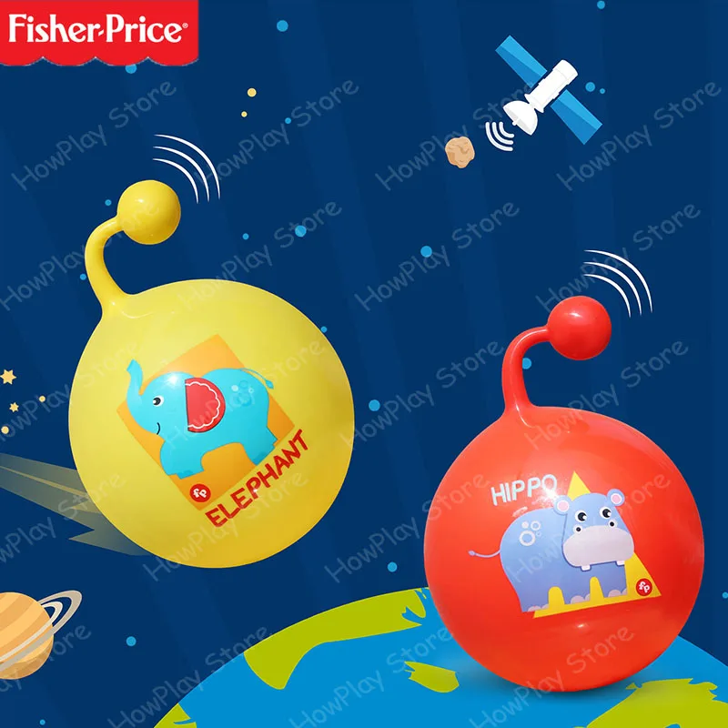 Fisher Price детские игрушечные мячи тренировочный мяч резиновый попрыгунчик ручной