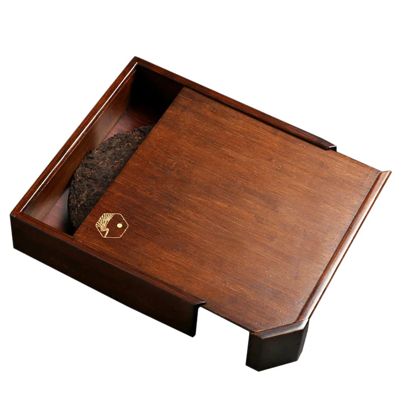 Коробка для хранения чая бамбуковый ящик коробка Puer китайский чайный набор кунг