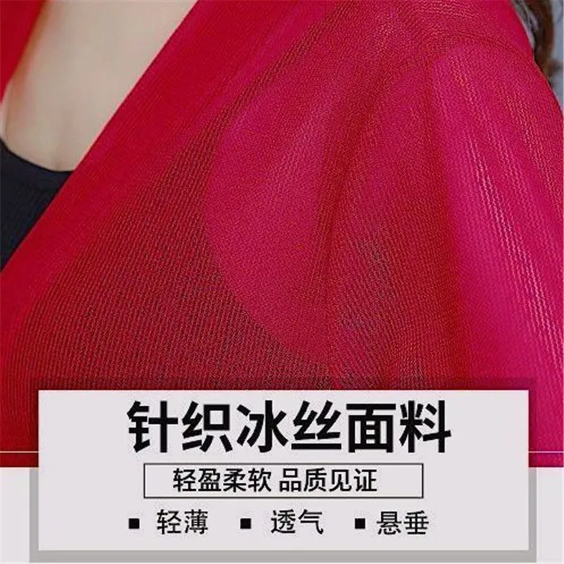 

2021 New Spring Summer Long Knitted Cardigan Casual Women Loose Thin Cardigan Sweater Hollow kardigan Burgundy Black Korean Tops