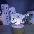 Игра LOL, фигурка непредвиденного Ясуо, 3D светодиодная RGB неоновая Ночная подсветка, подарок, кровать, комната, стол, красочное украшение, Лига Легенд