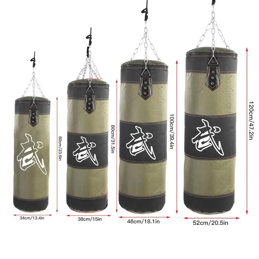 Профессиональная боксерская груша для тренировок фитнеса с подвесным мешком