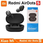 Беспроводные наушники TWS для Xiaomi Redmi Airdots S, игровая Bluetooth гарнитура с шумоподавлением для Xiaomi Airdots S, Лидер продаж