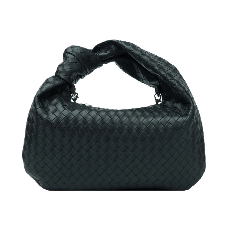 

Weave PU Leather Small Crossbody Bags Female 2021 Summer Simple Casual Trend Luxury Fashion Chain Shoulder Handbag Blue