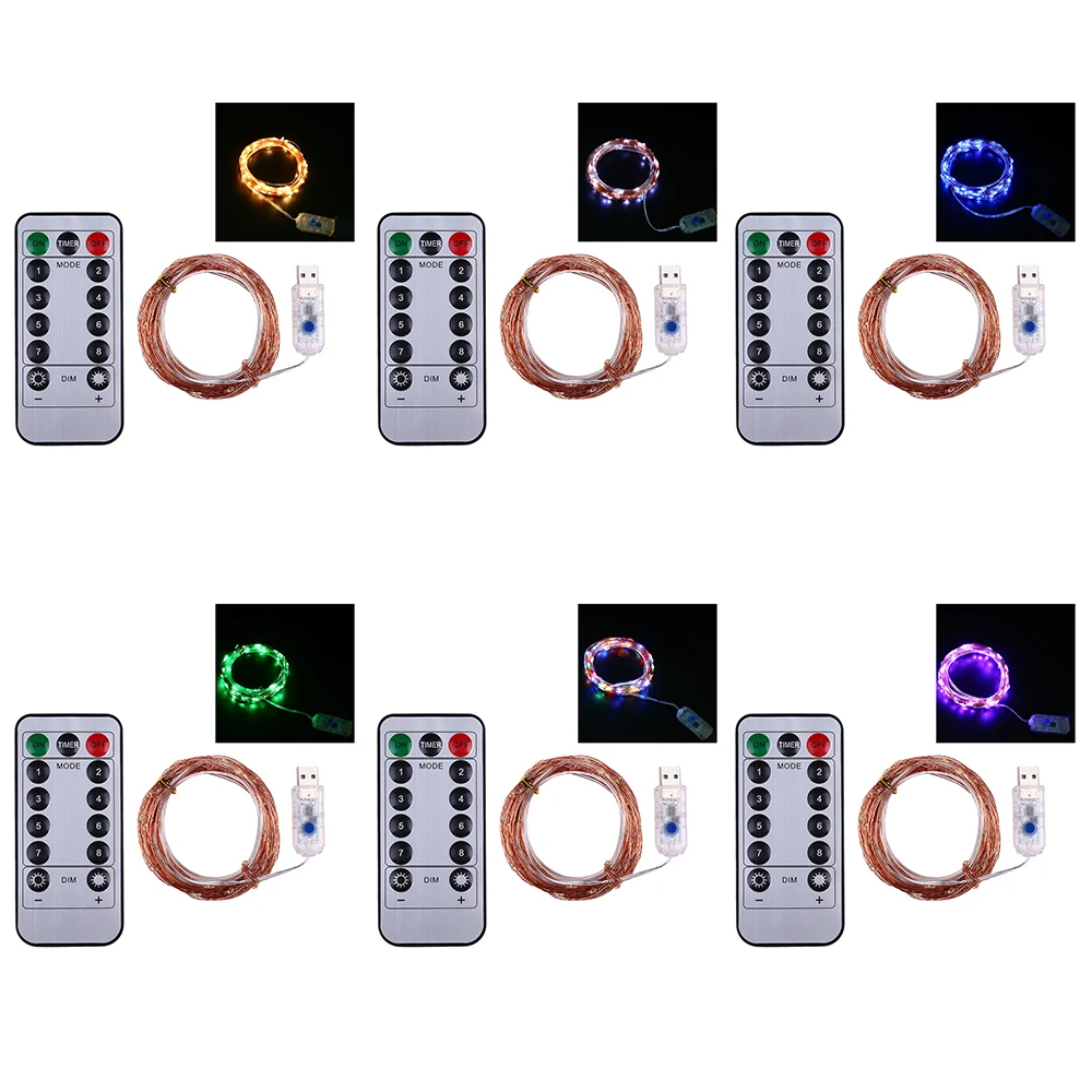 Светодиодная гирлянда с дистанционным управлением сказосветильник светильник