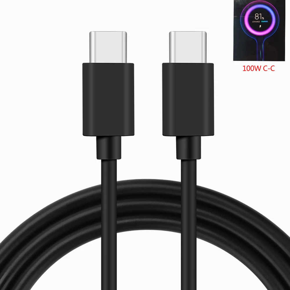 Кабель зарядный iLEPO 100 Вт с USB C на Type быстрая зарядка 4 0 для iphone12 11 max Macbook Pro Dell Xiaomi