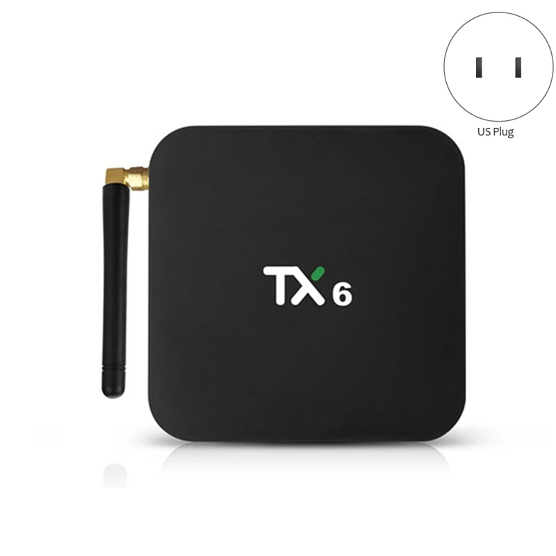ТВ-приставка TX6 Android 9 0 4 + 32G Wifi четырехъядерный 2 4G/5G Dual WiFi USB 3 BT 1 4K телеприставка
