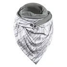 2020 осенний тюрбан, Женский хлопковый теплый шарф-тюрбан на пуговицах, малайзийский шарф