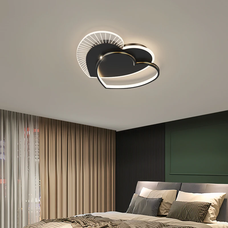 

AC 90-260V LED Ceiling Lighting Indoor Nordic For Bedroom Living Room Master Room Luxury Interior Decoration Ceiling Lamp Luster