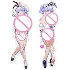 Двусторонняя обнимающая Подушка с мультяшным аниме рисунком, чехол для косплея, искусственная Обложка, 59 дюймов, длинная подушка, чехол, подарки