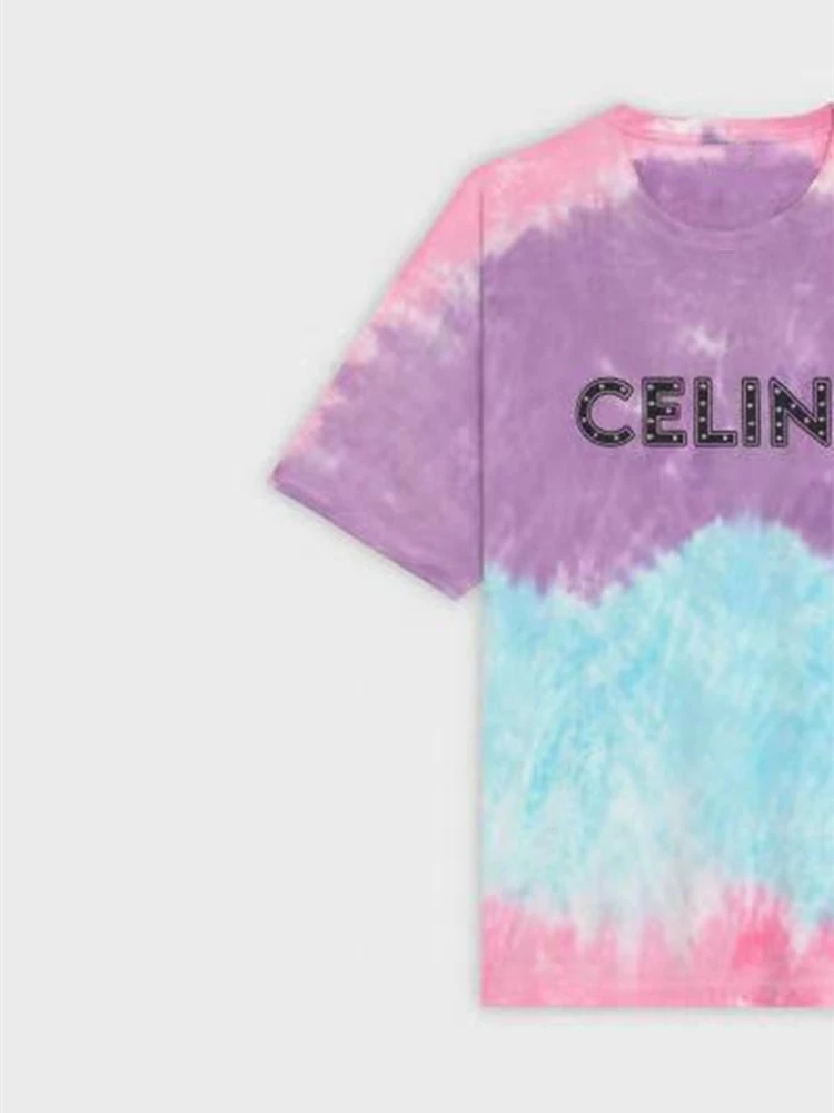 

2021 NEW Fashion Women Summer T-Shirt Ladies 0-Neck Short Sleeve Femmle Luxury Designer Brand Tops Losse Printing Tee