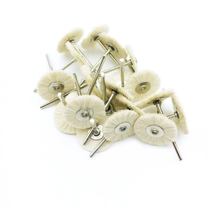 50 шт./лот Стоматологическая лабораторная Косметическая щетка полировальные
