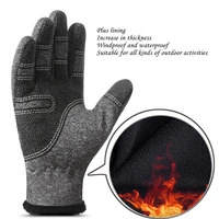 dichski motorcycle windproof mittens mens winter tactical gloves thermal touched screen gloves outdoor sports cycling warm glove