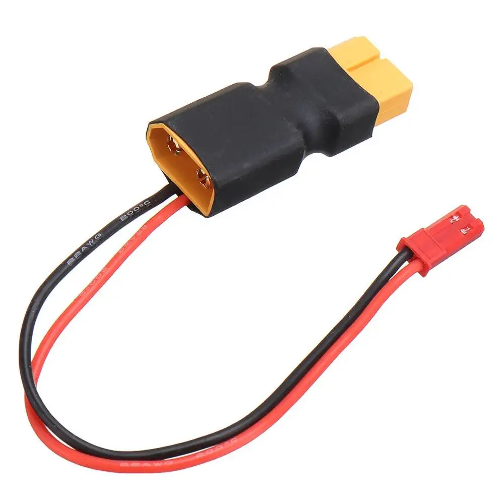 

EUHOBBY 150mm 22AWG XT60/T Deans Plug to JST Plug Connector Adapter Charging Cable for RC Model Toy Battery w/ XT60/T Deans Plug
