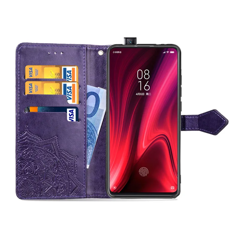 Чехол-футляр с крышкой с рисунком цветов Чехол для спортивной камеры Xiao mi Red mi 8 8A 7 7A 6 6A Note 7 6 8 Pro 5 Plus 8T K20 mi 9 9T SE 8 9 Lite 10 CC9 Pro mi A3 кожаный чехол s
