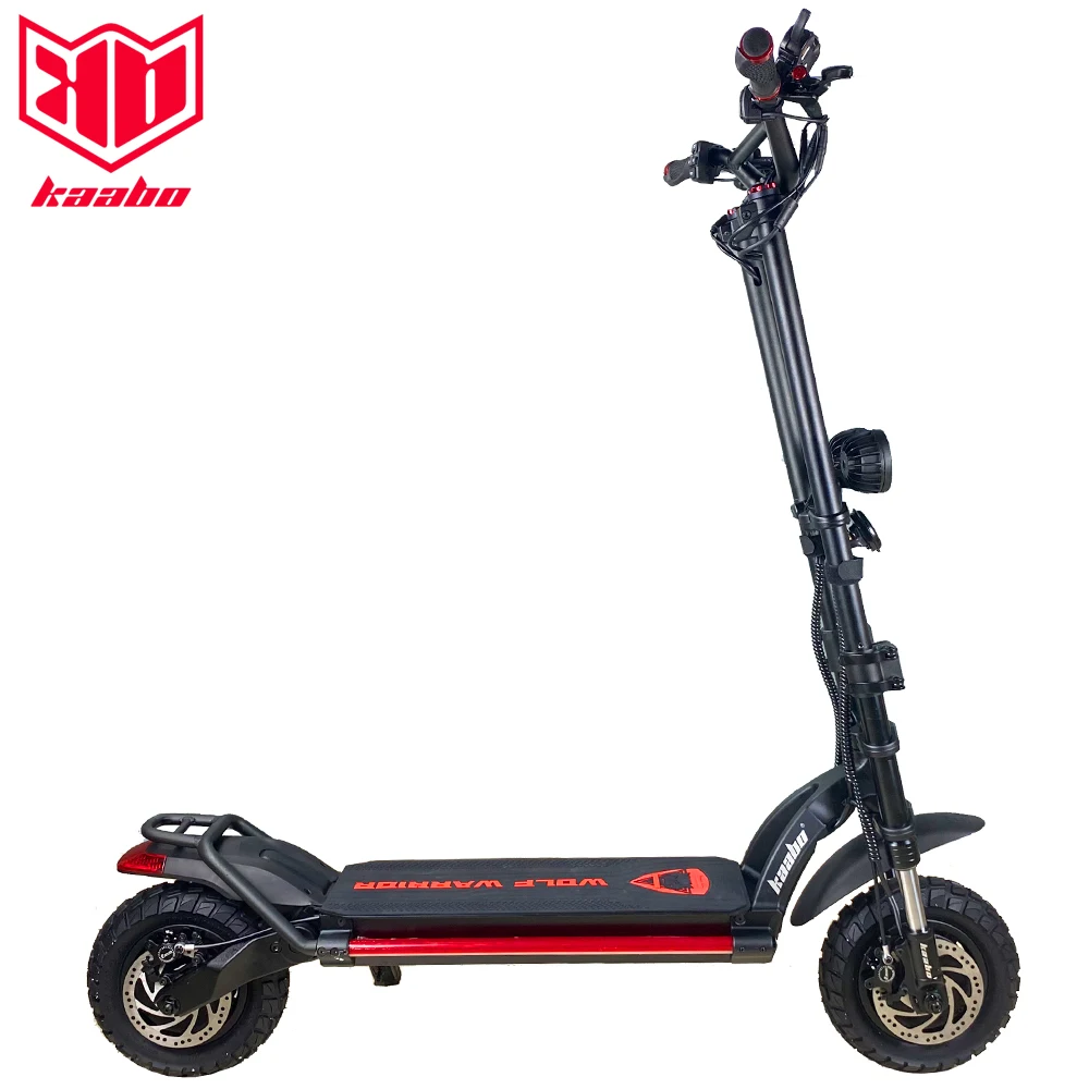 Оригинальный складной электрический скутер Kaabo Wolf Warrior X 10 дюймов 60 в 28 Ач