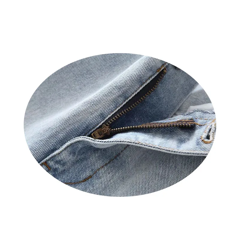 

Ripped Belted Jeans Women High Waisted 2021 Streetwear Baggy Wide Leg Long Trousers Denim Raw Edge Hollow Out Pants Distressed