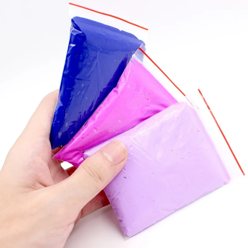 

Funny Colorful 15 Color Kids Boys Girls Toy Exercise Hands-on Ability Fluffy Foam Clay DIY Clay Ball High Quality Soft Color Mud