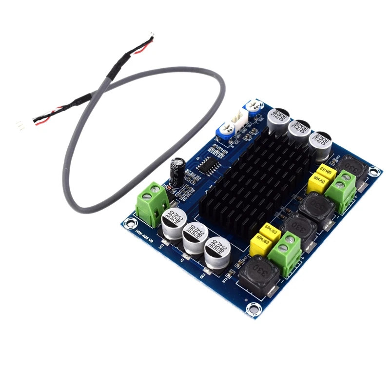 

TPA3116D2 TPA3116 двухканальный стерео высокой мощности Цифровой o усилитель мощности плата 2x120 Вт Amplificador DIY модуль XH-M543