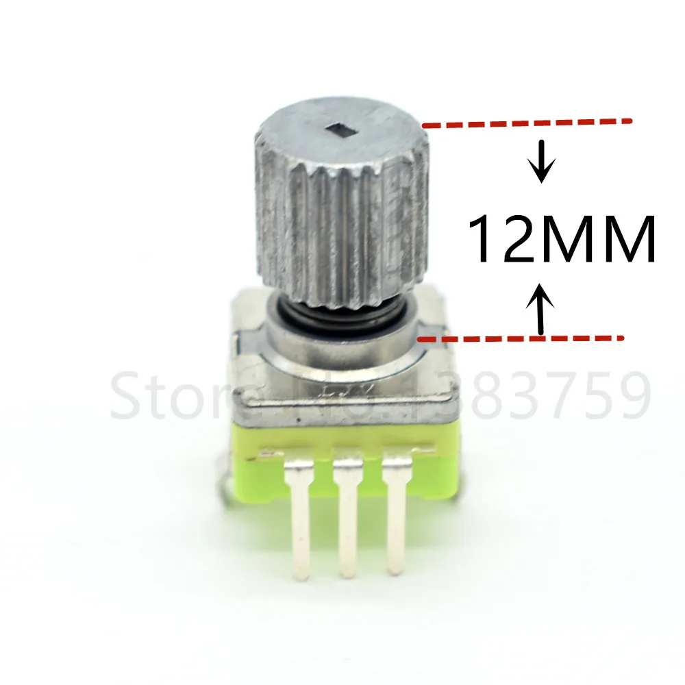 EC11 30 бит 15 импульсов с пружинным поворотным кодировщиком самоблокирующимся