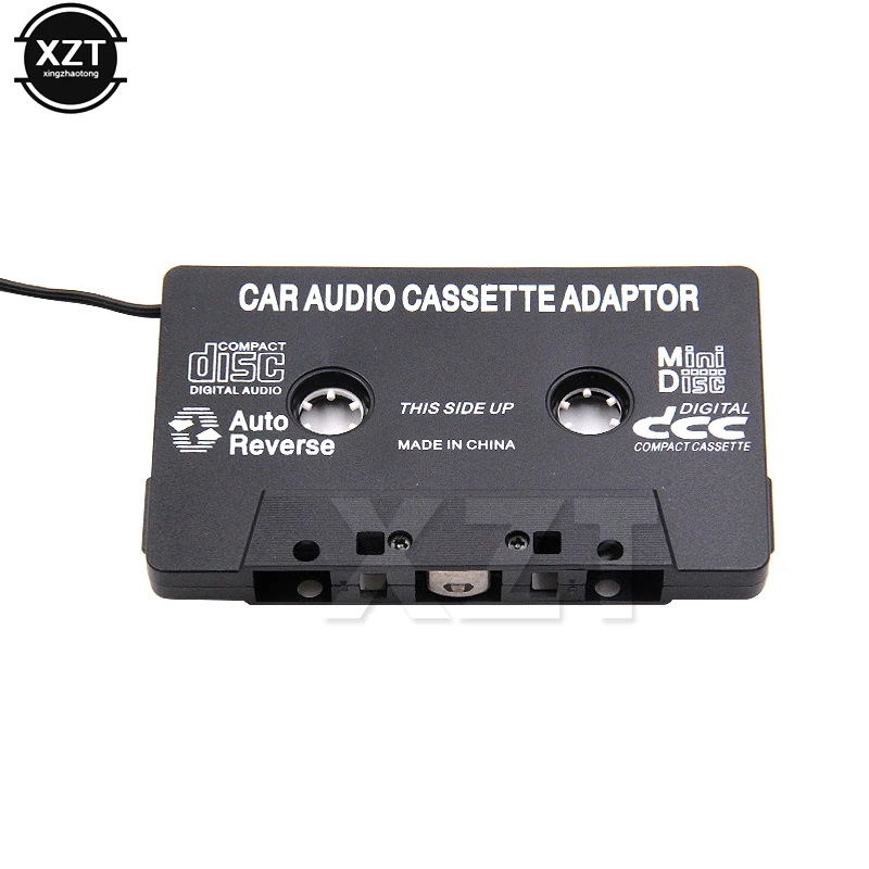 Универсальный адаптер для автомобильной кассеты MP3 CD DVD-плеера черная кассета