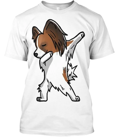 

Футболка-бабочка с собакой Hanes