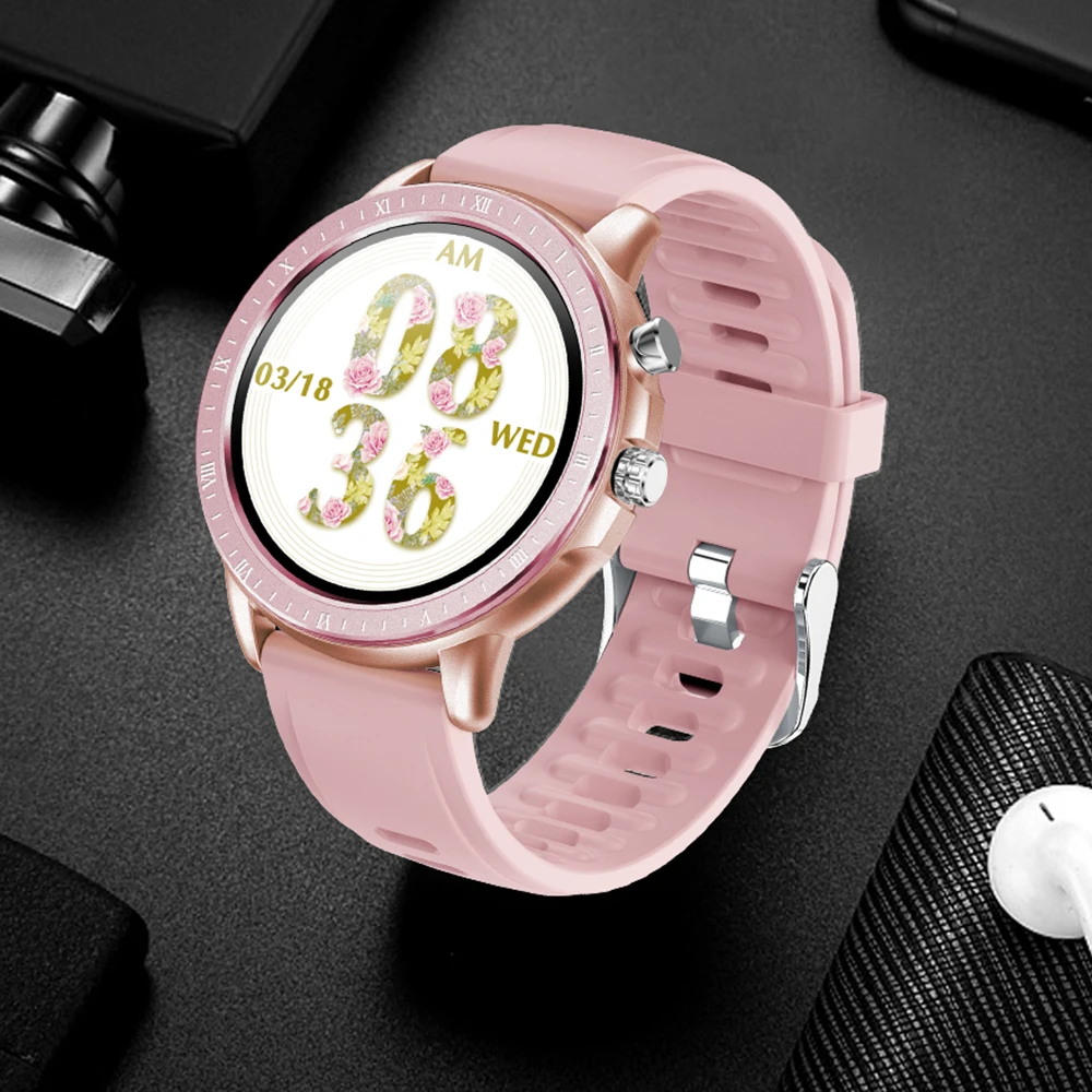 Смарт-часы для женщин и мужчин пульсометр многофункциональный мониторинг IP67