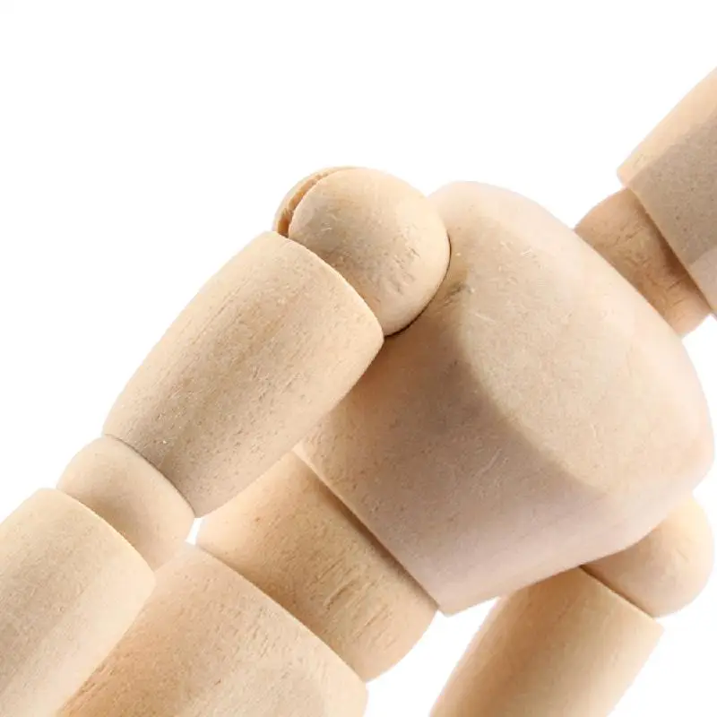

20cm And 32cm New Artist Movable Limbs Male Wooden Toy Figure Model Mannequin Bjd Art Sketch Draw Action Toy Figures