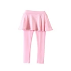 Осень 2021, детские штаны для малышей, хлопковые леггинсы для девочек, юбка с блестками и звездами для малышей, облегающие длинные штаны