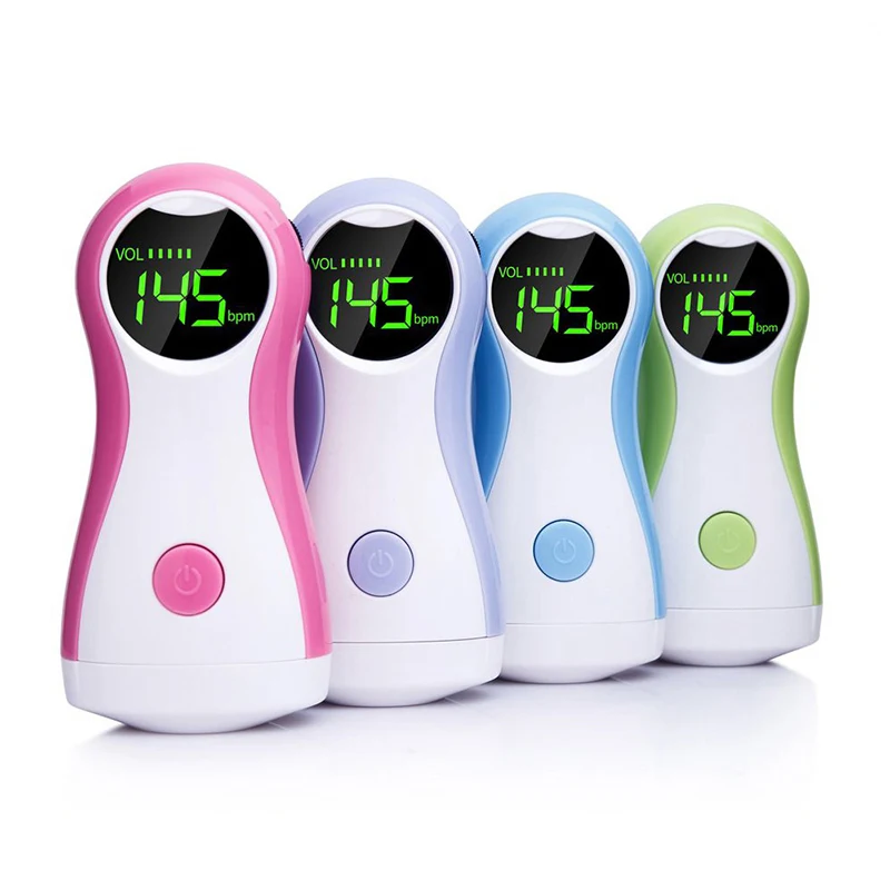 Фетальный допплер детский монитор с ЖК дисплеем Портативный сердечного ритма