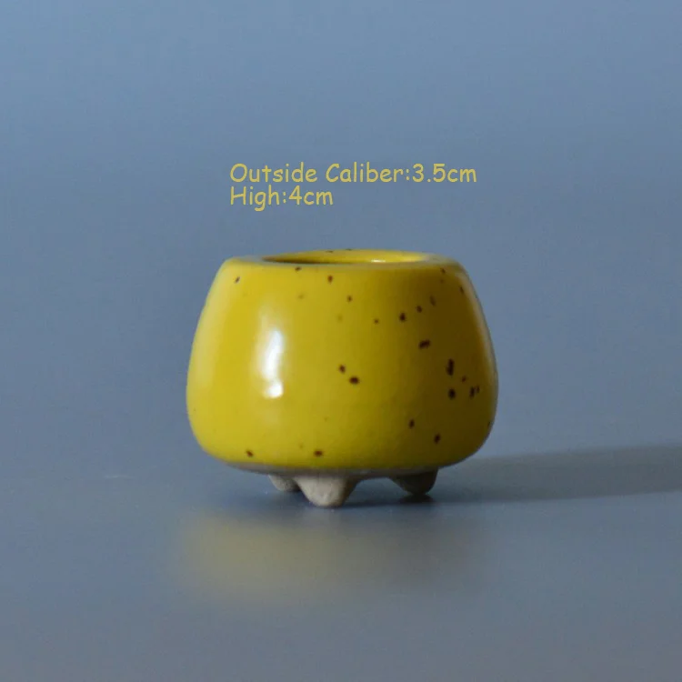 Керамический цветочный горшок Mini More для мяса 1 шт. искусственные суккуленты