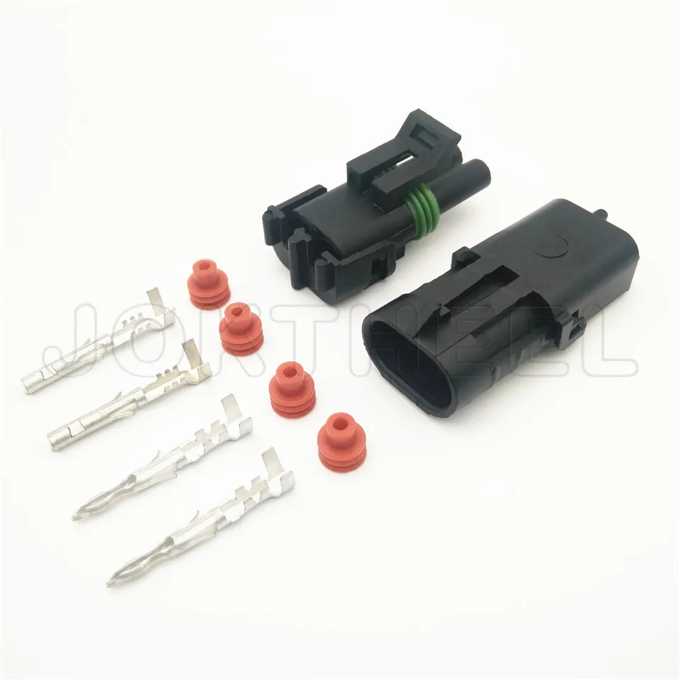 Комплект из 5 предметов Delphi 1P 2P 3P 4P 6 контактов мужской и женский погодовой пакет