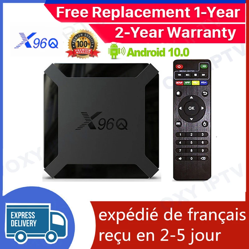 Лучшая ТВ приставка X96Q Android 10 0 Ip 1 ГБ 8 2 16 смарт ip Allwinner H313 отправка из