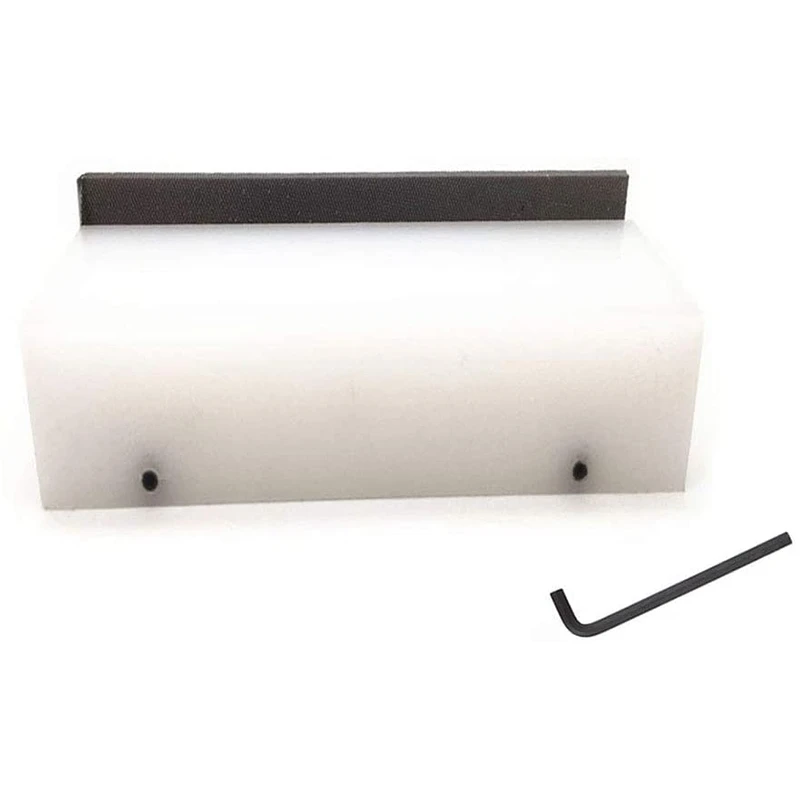 

Guitar Fret File Edge Sanding Leveling File Luthier Tool White 90 Degree Fret Bevel