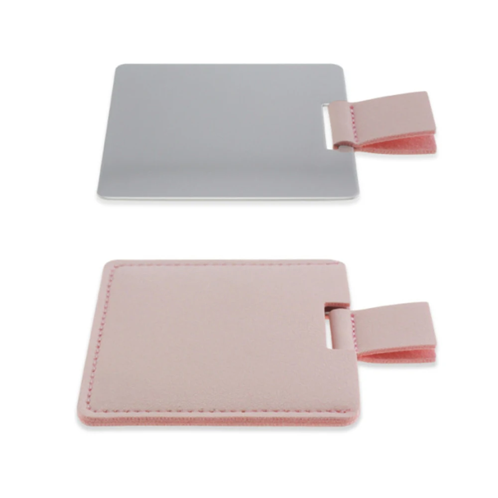 

Multi Color Square Makeup Mirror Solid Color Pattern Portable Compact Pocket for Women Girl Cosmetic Small Compact Mirrors