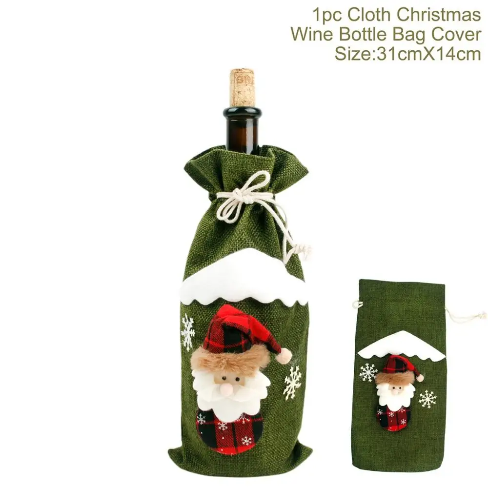wine set 01 Новогодняя фоторамка из фольги с воздушным шаром рождественские украшения для дома рождественские украшения Noel Navidad рождественские украшения - Цвет: wine set 01
