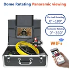 9 дюймов 30 м50 м WiFi беспроводной DVR 360 градусов вращающаяся труба инспекция видео камера сливной канализационный трубопровод промышленный эндоскоп