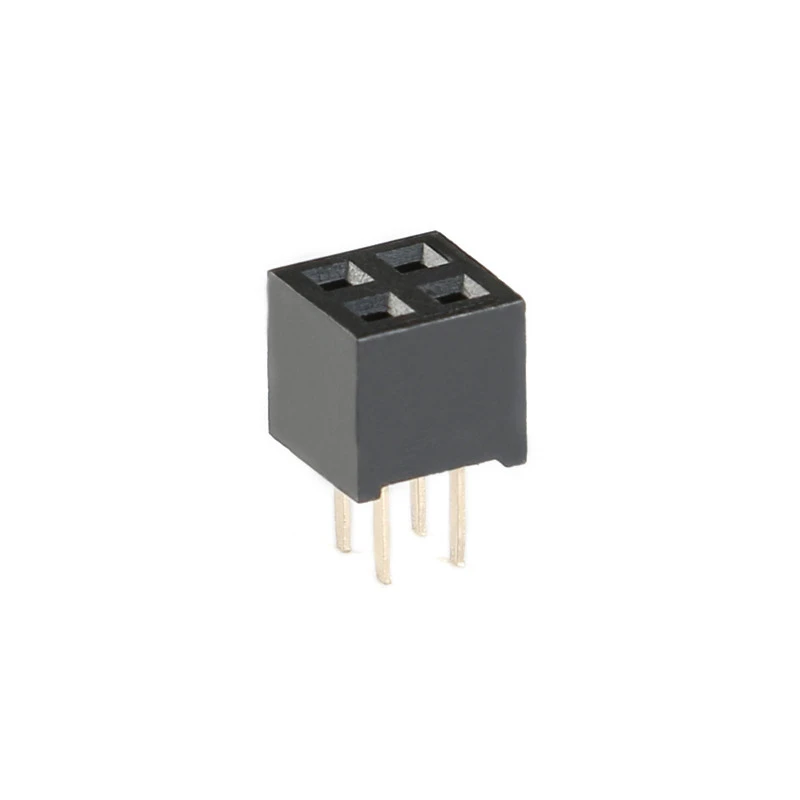 10pcs 2.0mm Double Row Straight Female 2-40P Pin Header Socket Connector 2x2/3/4/5/6/7/8/9/10/12/14/15/20/25Pin | Электронные