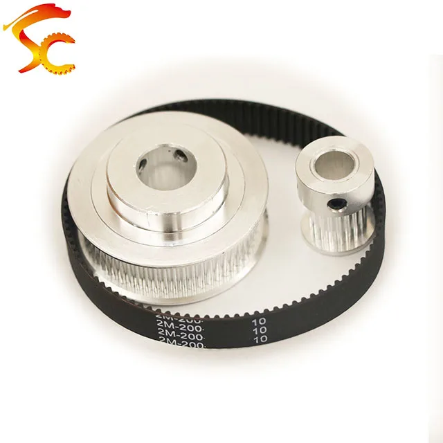 Timing Belt Pulley GT2 40 teeth 20 teeth Reduction 1:2/2:1 3D printer accessories belt width 10mm Bore 8&8mm