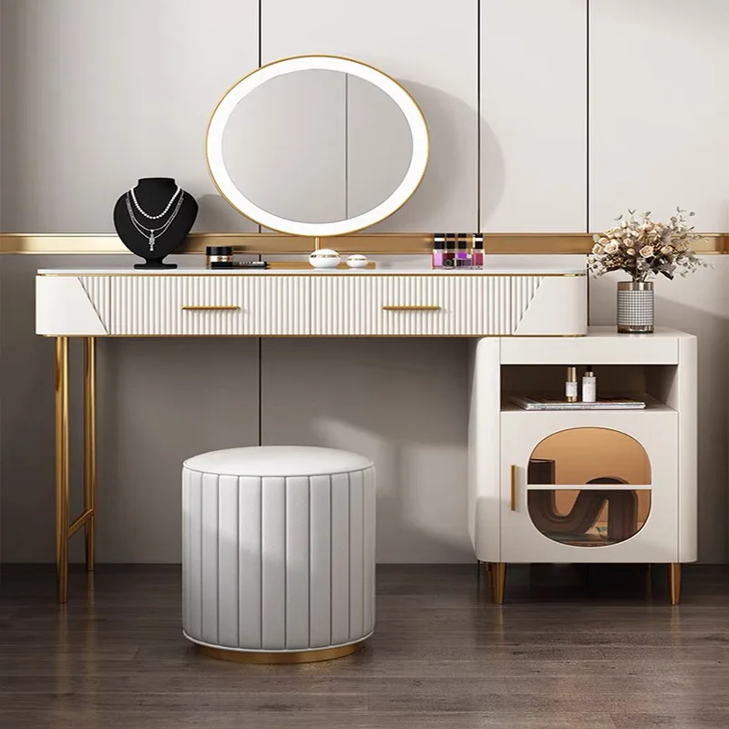 

Contemporary and Contracted To Receive Ark One Bedroom Light Luxury Dressing Table of Small Scale Wind Makeup Stage