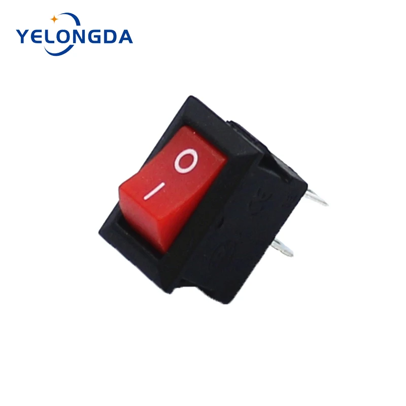 

100pcs/Lot KCD11 Rocker Switch 10*15mm ON-OFF / ON-OFF-ON 2 Pins / 3 Pins 3A 250VAC / 6A 125VAC 10x15mm Mini Push Button Switch