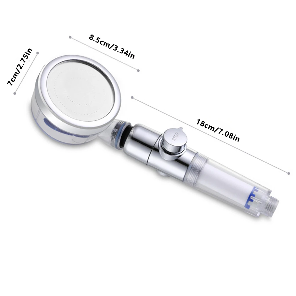 

Pressurized Bath Rain Shower Adjustable Shower Head High Pressure Showerhead Filter For Water Nozzle Bathroom Sprayer Detachable